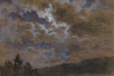 Ein dunkler Himmel von Joseph Severn